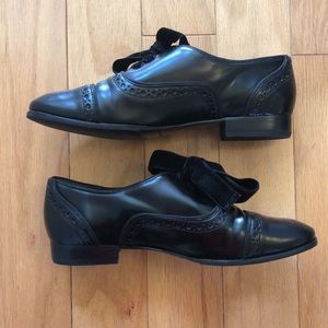 Tory Burch leather oxfords